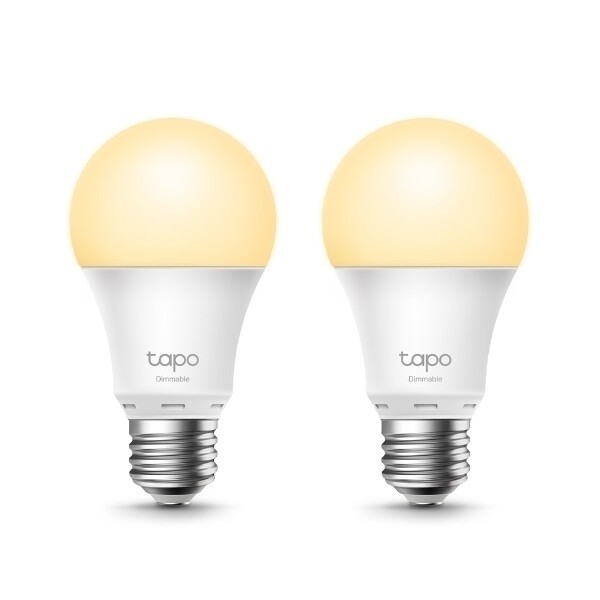 TAPO L510E(2-PACK) TPLINK - LED Izzó Wi-Fi-s E27,  tompítható fénnyel,  TAPO L510E(2-PACK)
