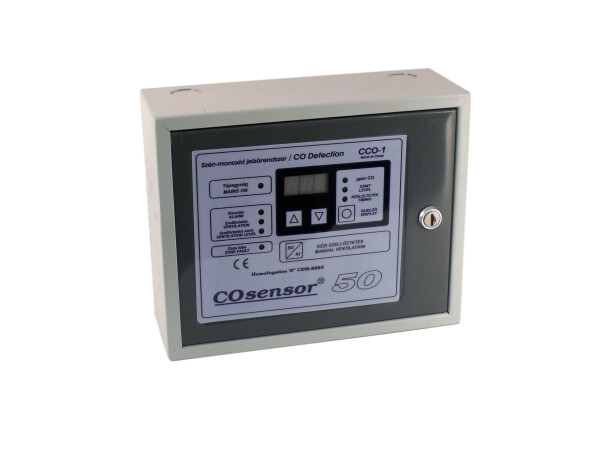 CCO115 Cofem - CO érzékelő központ, 1 zóna max 15 DCO érzékelővel
