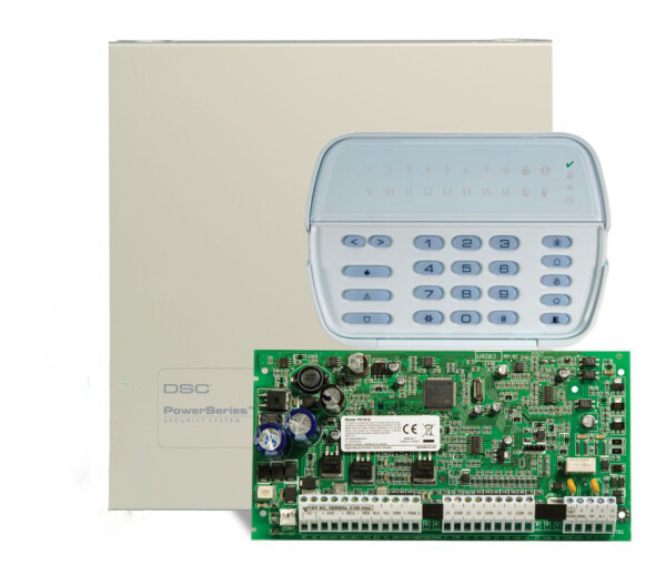 PC1616PK5516-DOB DSC - PC1616PCBE központ PK5516 billentyűzet dobozzal, tamperral