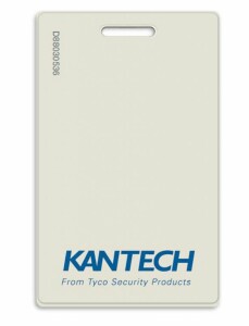 MFP-2KDYE Kantech - MIFARE Plus EV1 2K kártya, nyomtatható felület