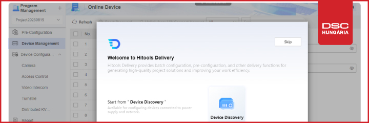 Ismerje meg a Hikvision HiTools Delivery szoftvert!
