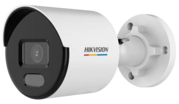 DS-2CD1047G0-LUF(2.8mm)(C) Hikvision - IP, Csőkamera, 4 MP, Fix objektív, 2.8mm, ColorVu, Fehér LED, Beépített mikrofon