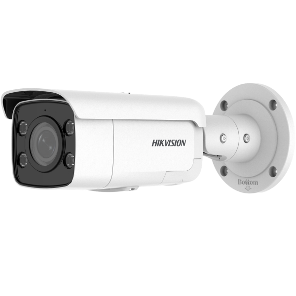 DS-2CD2T87G2-LSU/SL(2.8mm)(C) Hikvision - IP, Csőkamera, 8 MP, Fix objektív, 2.8mm ColorVu,  Fény/hang riaszt,  Fehér LED,  Hang/riasztás I/O, Mikrofon