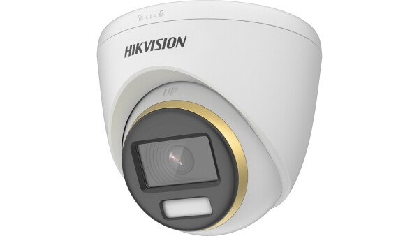 DS-2CE72KF3T-E(3.6mm) Hikvision - Turret kamera, 3K felbontás, Fix objektív, 3.6mm, ColorVu, Fehér LED megvilágítás