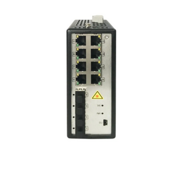 DS-3T3512P/No Power unit Hikvision - Gigabit PoE Switch, 240W, 8+4port