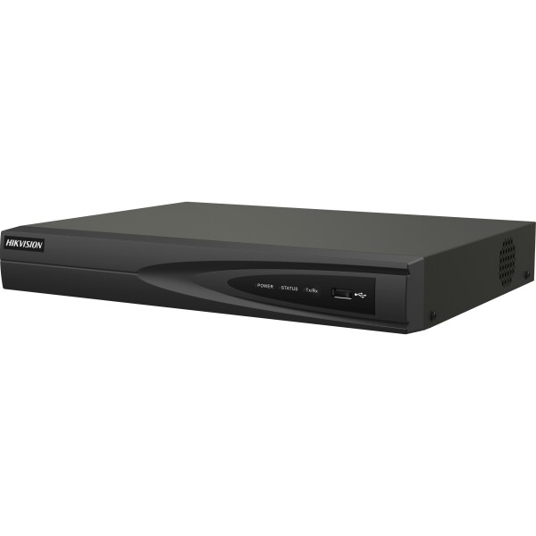DS-7608NI-K1(D) Hikvision - 8 csatornás NVR, 1 HDD-s, Rögzítő POE port nélkül, 80Mbps hálózati kapacitás