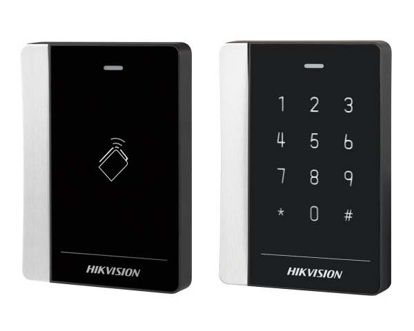 DS-K1102AEK Hikvision - Proximity 125kHz-es kártyaolvasó, billentyűzettel