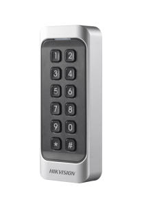 DS-K1107AEK Hikvision - Proximity 125kHz-es kártyaolvasó, billentyűzettel