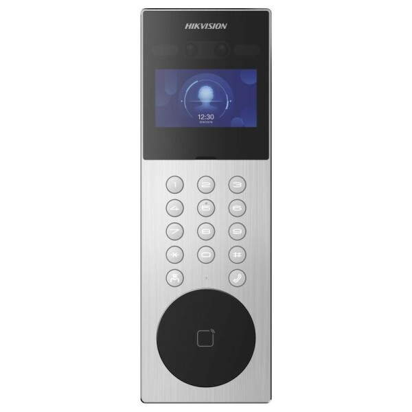 DS-KD9203-ME6 Hikvision - Apartment IP video-kaputelefon kültéri egység, arc felismerővel, kártya olvasóval