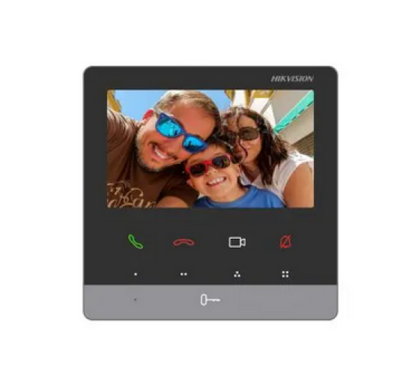 DS-KH6100-E1(O-STD Hikvision - IP video-kaputelefon beltéri egység, 4,3" LCD kijelző