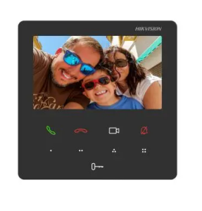 DS-KH6110-WE1(O-STD) Hikvision - IP video-kaputelefon beltéri egység, 4,3" LCD kijelző, Wifi
