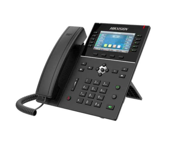 DS-KP8200-HE1 Hikvision - SIP vezetékes IP telefon, PoE, színes kijelző
