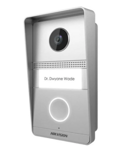 DS-KV1101-ME2/Flush Hikvision - Analóg video-kaputelefon kültéri egység, 2 vezetékes, süllyeszthető