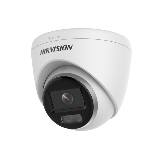 DS-2CD1327G0-L(2.8mm)(C) Hikvision - IP, Turret kamera, 2 MP, Fix objektív, 2.8mm,30m fehér fény,  Fehér LED