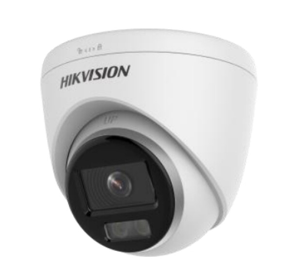 DS-2CD1347G0-L(4mm)(C) Hikvision - IP, Turret kamera, 4 MP, Fix objektív, 4mm,30m fehér fény,  Fehér LED