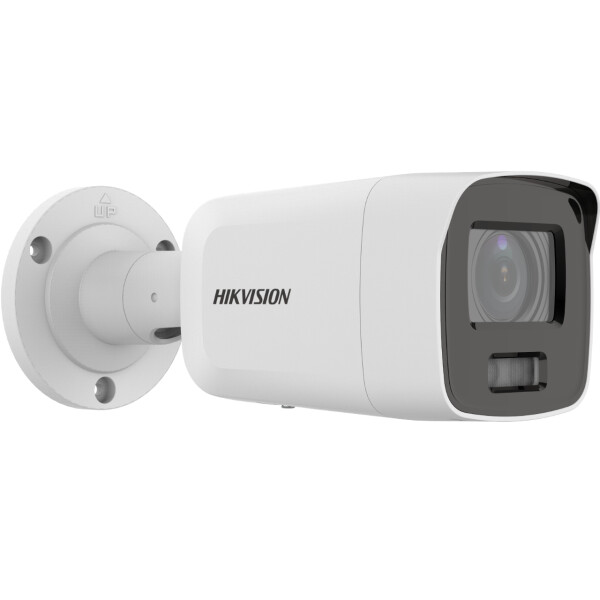 DS-2CD2087G2-L(2.8mm)(C) Hikvision - IP, Csőkamera, 8 MP, Fix objektív, 2.8mmColorVu,  Fehér LED