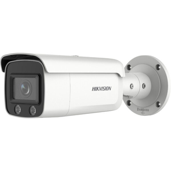 DS-2CD2T27G2-L(2.8mm) Hikvision - IP, Csőkamera, 2 MP, Fix objektív, 2.8mm ColorVu,  Fehér LED