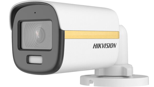 DS-2CE10DF3T-FS(2.8mm) Hikvision - Analóg HD, Csőkamera, 2 MP, Fix objektív, 2.8mm, ColorVu, 4 in 1, mikrofon, 20m Fehér LED