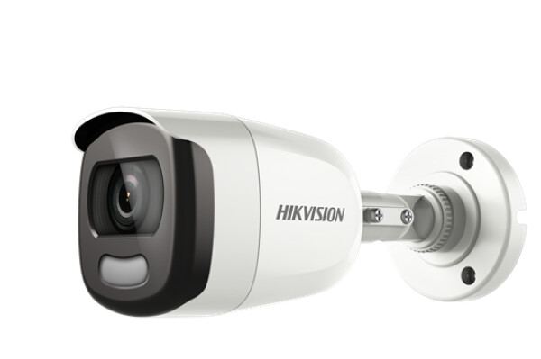 DS-2CE10DFT-F28(2.8mm) Hikvision - Analóg HD, Csőkamera, 2 MP, Fix objektív, 2.8mm, ColorVu, 4 in 1, 20m Fehér LED