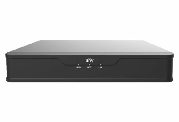 NVR301-04S3 Uniview - 4 csatornás NVR rögzítő 1 HDD. 64Mbps rögzítési sávszélesség. H.265&4K