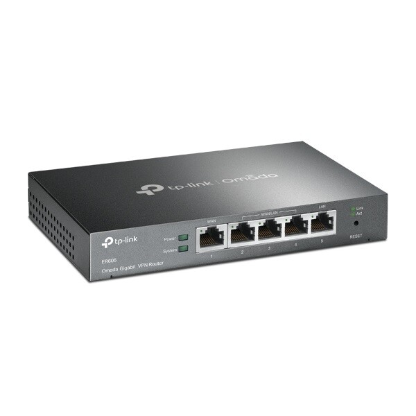 ER605 TPLINK - Vezetékes VPN Router 1xWAN(1000Mbps) + 4xLAN(1000Mbps),  ER605