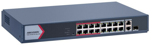 DS-3E1318P-EI/M Hikvision - 16 Port Fast Ethernet Smart POE Switch