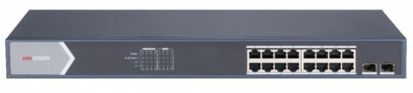 DS-3E1518P-SI Hikvision - Smart Gigabit POE switch, 225W, 16+2 port