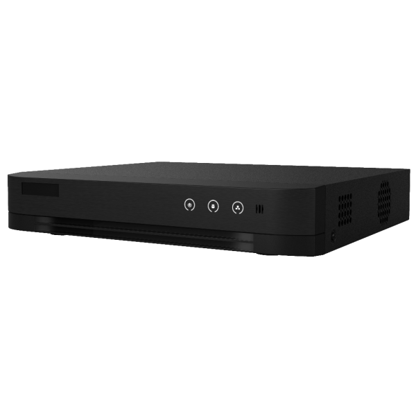 iDS-7204HUHI-M1/E(C) Hikvision - DVR, AcuSense, 4 csatornás, 1 HDD, 8MP@8fps, 4MP@15fps, 1080p@25fps