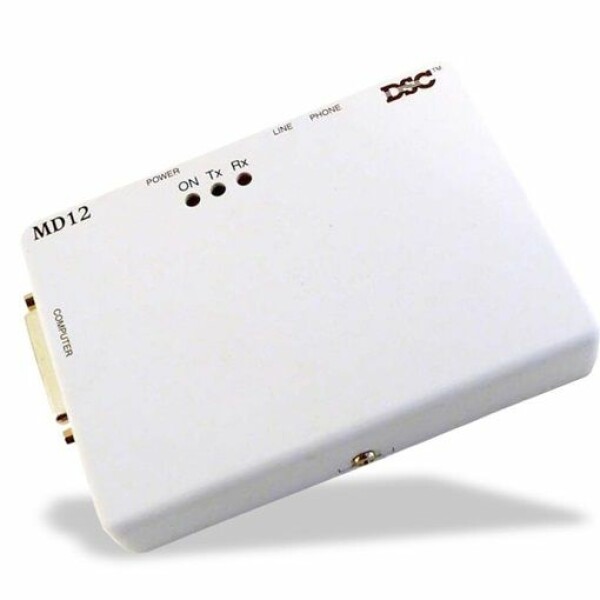MD12 DSC - Kommunikációs modem PC-hez. RS-232 csatlakozással.