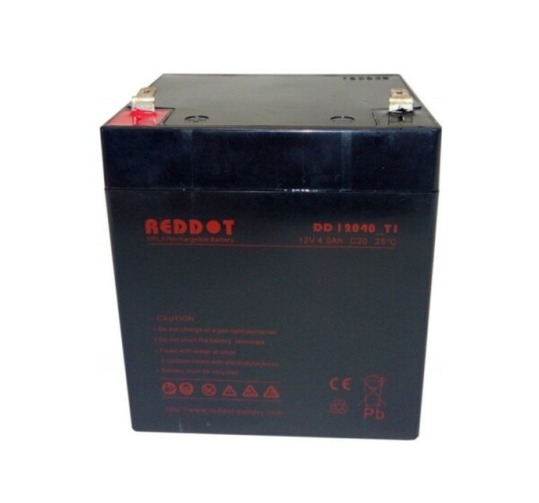 DD12040 Reddot - 4Ah 12V akkumulátor