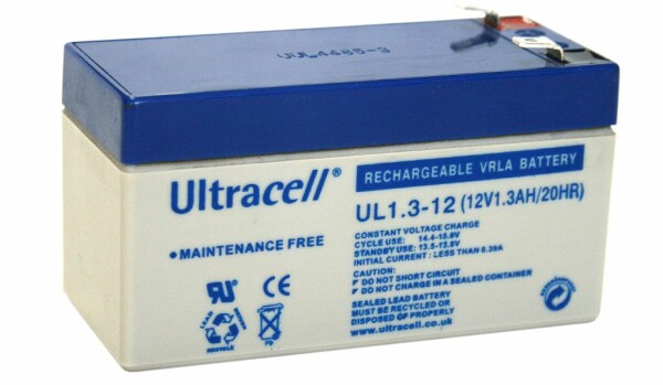 UL1.2AH Ultracell - 12V/1,2Ah akkumulátor