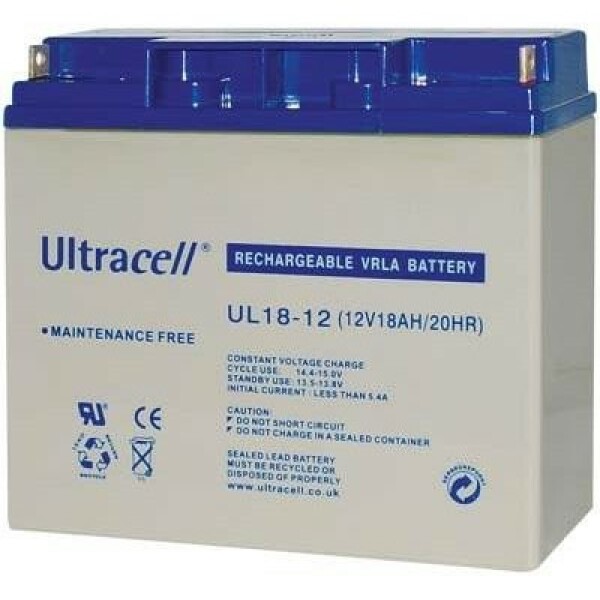UL18-12 Ultracell - 12V/18Ah akkumulátor