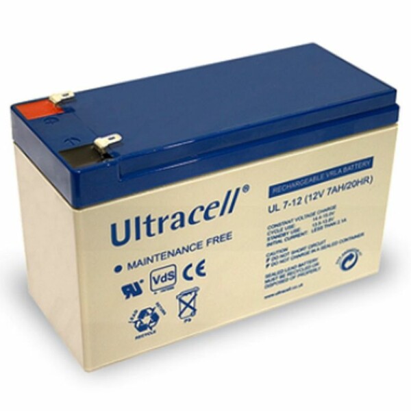 UL7AH Ultracell - 12V/7Ah akkumulátor