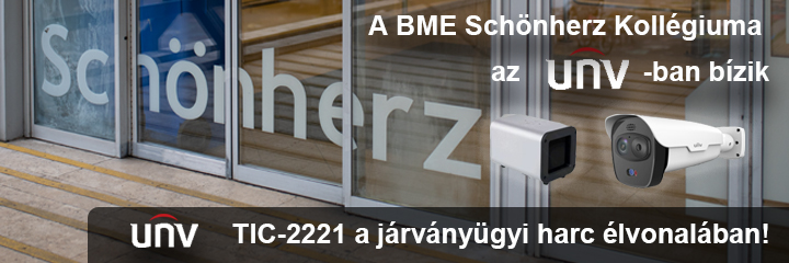 A BME Schönherz Kollégiuma is az UNV-ban bízik!