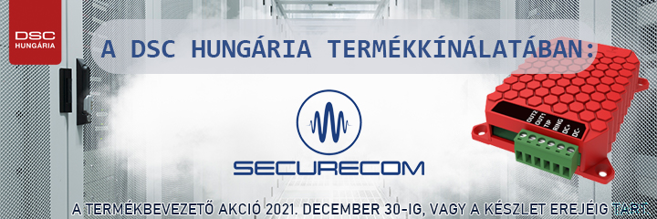 Securecom termékek a DSC Hungáriánál!